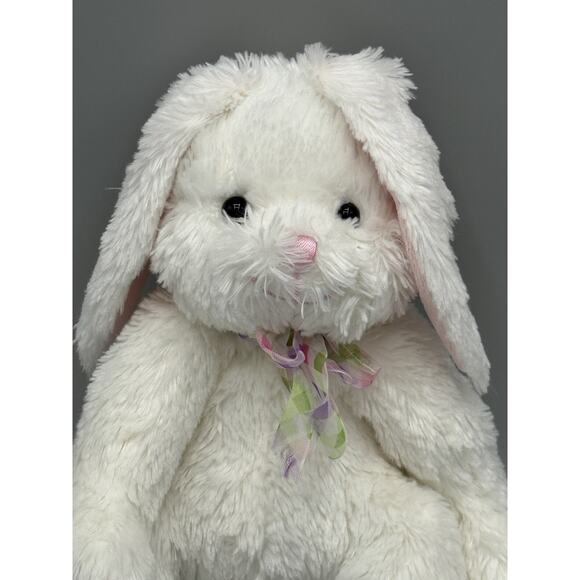 Princess Soft Toys White Bunny Rabbit Plush 12” Stuffed Animal Melissa & Doug - Picture 2 of 10